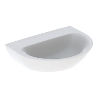 Geberit Lavabo Renova 65x50 cm, blanc/KeraTe, sans robinet, sans trop-plein