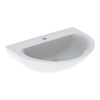 Geberit Lavabo Renova 70x52 cm, blanc/KeraTe, avec robinet, sans trop-plein