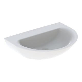 Geberit Lavabo Renova 70x52 cm, blanc/KeraTe, sans robinet, sans trop-plein