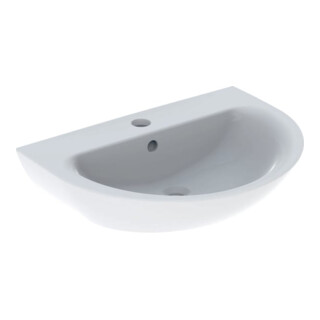 Geberit Lavabo Renova 70x52cm, blanc/KeraTe, avec robinet, avec trop-plein