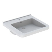 Geberit Lavabo Renova Comfort 55x52,5 cm, BF, avec robinet, avec trop-plein, blanc-1