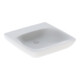 Geberit Lavabo Renova Comfort 55x55 cm, sans trop-plein, sans robinetterie, accessible PMR, blanc-1