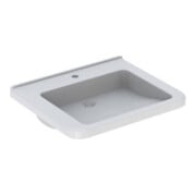 Geberit Lavabo Renova Comfort 65x55 cm, BF, avec robinet, sans trop-plein, blanc K-Tect-2