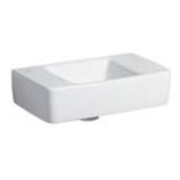 Geberit Lavabo Renova Compact 40x25 cm, sans robinet, sans trop-plein, blanc KeraTect-1