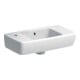 Geberit Lavabo Renova Compact 45x25cm, avec trop-plein, avec robinet, blanc/KeraTe-1