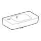 Geberit Lavabo Renova Compact 45x25cm, avec trop-plein, avec robinet, blanc/KeraTe