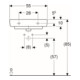Geberit Lavabo Renova Compact 55x37cm, blanc, avec trou de robinet, avec trop-plein-5
