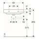 Geberit Lavabo Renova Compact 60x37 cm, blanc, avec trou de robinet, avec trop-plein-5