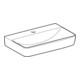 Geberit Lavabo Renova Compact, trou de robinet central, sans trop-plein, 60 cm