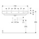 Geberit Lavabo Renova Plan 100x48 cm, sans robinet, sans trop-plein, blanc-4