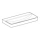 Geberit Lavabo Renova Plan 100x48 cm, sans robinet, sans trop-plein, blanc KeraTect-2