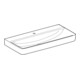 Geberit Lavabo Renova Plan 100x48cm, mitigeur, sans trop-plein, blanc K-Tect