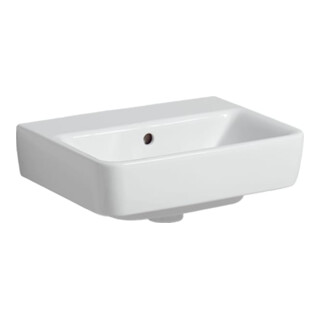 Geberit Lavabo Renova Plan 45x34 cm, sans robinet, avec trop-plein, blanc KeraTect