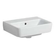 Geberit Lavabo Renova Plan 45x34 cm, sans robinet, avec trop-plein, blanc KeraTect