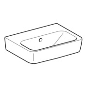 Geberit Lavabo Renova Plan 45x34 cm, sans trou robinet, avec trop-plein, blanc-4