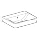 Geberit Lavabo Renova Plan 55x44 cm, sans trou de robinet, avec trop-plein, blanc