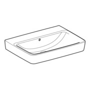 Geberit Lavabo Renova Plan 65x48 cm, sans trou de robinet, avec trop-plein, blanc-4