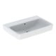 Geberit Lavabo Renova Plan 70x48 cm, sans trou de robinet, avec trop-plein, blanc-1