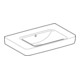 Geberit Lavabo Renova Plan 75x48 cm, sans robinet, avec trop-plein, tablette, blanc-4