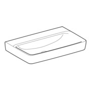 Geberit Lavabo Renova Plan 75x48 cm, sans robinet, sans trop-plein, blanc-2