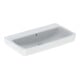 Geberit Lavabo Renova Plan 85x48 cm, sans robinet, avec trop-plein, blanc KeraTect-1