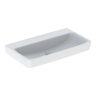 Geberit Lavabo Renova Plan 85x48 cm, sans robinet, sans trop-plein, blanc KeraTect