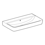 Geberit Lavabo Renova Plan 85x48 cm, sans trou de robinet, avec trop-plein, blanc-2