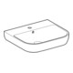 Geberit Lavabo Smyle 55x48 cm, blanc, avec trou de robinet, avec trop-plein