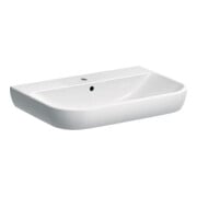 Geberit Lavabo Smyle 70x48cm, KeraTect/blanc, avec robinetterie, avec trop-plein