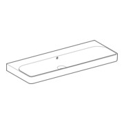 Geberit Lavabo Smyle Square 120x48 cm, blanc, sans trou robinet, avec trop-plein-2