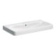 Geberit Lavabo Smyle Square 90x48 cm, KeraTect/blanc, sans robinet, avec trop-plein-1