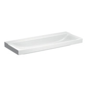Geberit Lavabo Xeno2 120x48 cm, sans robinet, sans trop-plein, blanc KeraTect