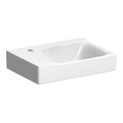 Geberit Lavabo Xeno2 40x28 cm, mit Hahn links, ohne Überlauf, blanc K-Tect