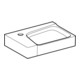 Geberit Lavabo Xeno2 40x28 cm, mit Hahn links, ohne Überlauf, blanc K-Tect