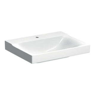Geberit Lavabo Xeno2 60x48cm, mitigeur, sans trop-plein, blanc K-Tect