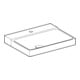 Geberit Lavabo Xeno2 60x48cm, mitigeur, sans trop-plein, blanc K-Tect