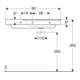 Geberit Lavabo Xeno2 90x48cm, évacuation L, HL mi, sans trop-plein, blanc K-Tect-4