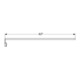 Geberit LED-Barre lumineuse 82,5 cm, max. 7,5 W, 840 lumens