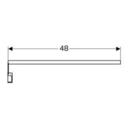 Geberit LED-Lichtleiste 48cm, max. 4 W, 448 Lumen-4