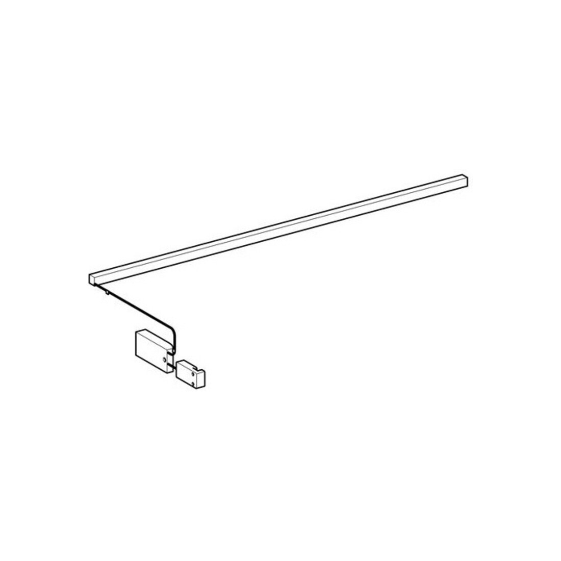 Geberit LED-Lichtleiste 73,5cm, max. 6,5 W, 728 Lumen