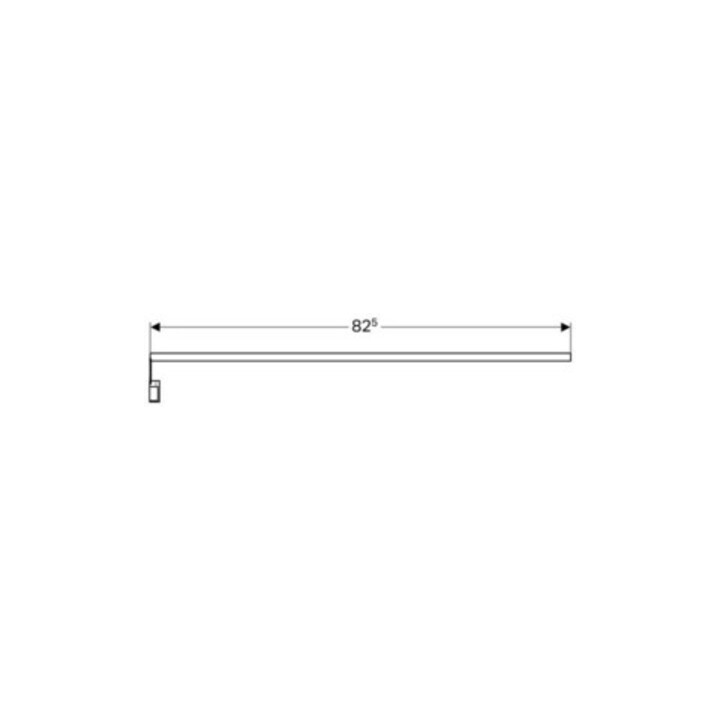 Geberit LED-Lichtleiste 82,5cm, max. 7,5 W, 840 Lumen