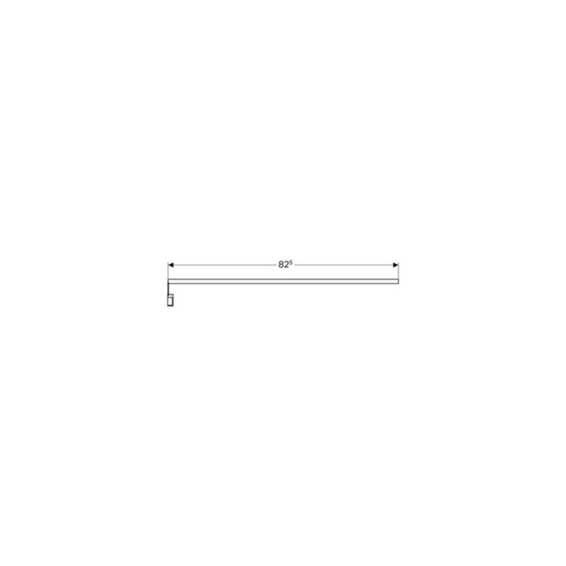 Geberit LED-Lichtleiste 82,5cm, max. 7,5 W, 840 Lumen