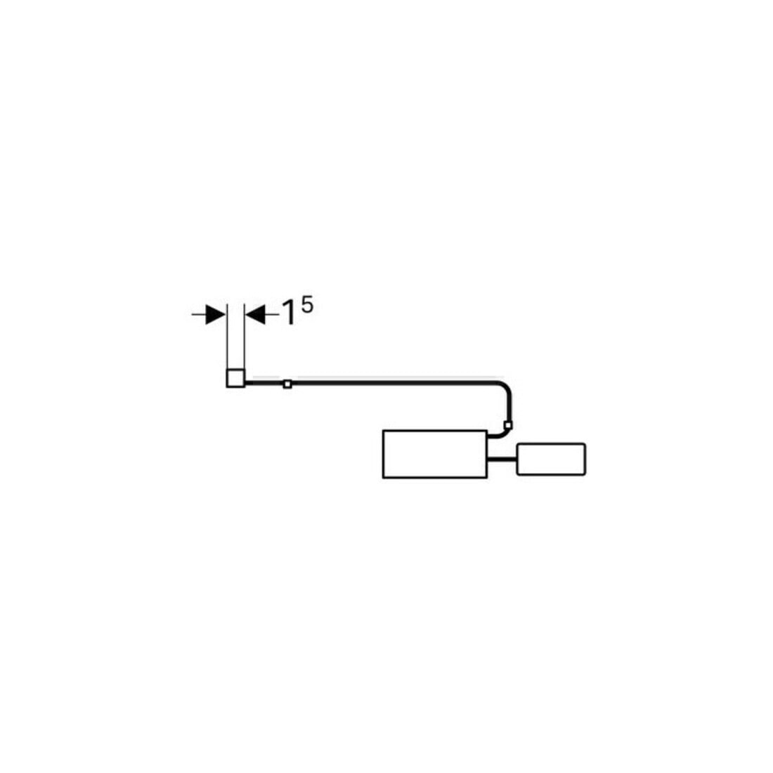 Geberit LED-Lichtleiste 88,5cm, max, 8 W, 898 Lumen