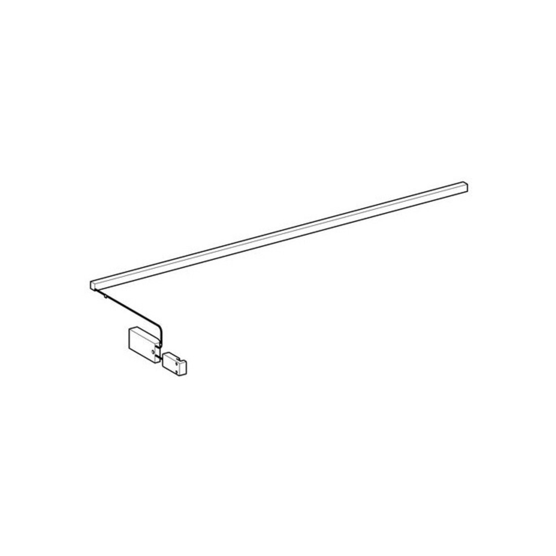 Geberit LED-Lichtleiste 88,5cm, max, 8 W, 898 Lumen