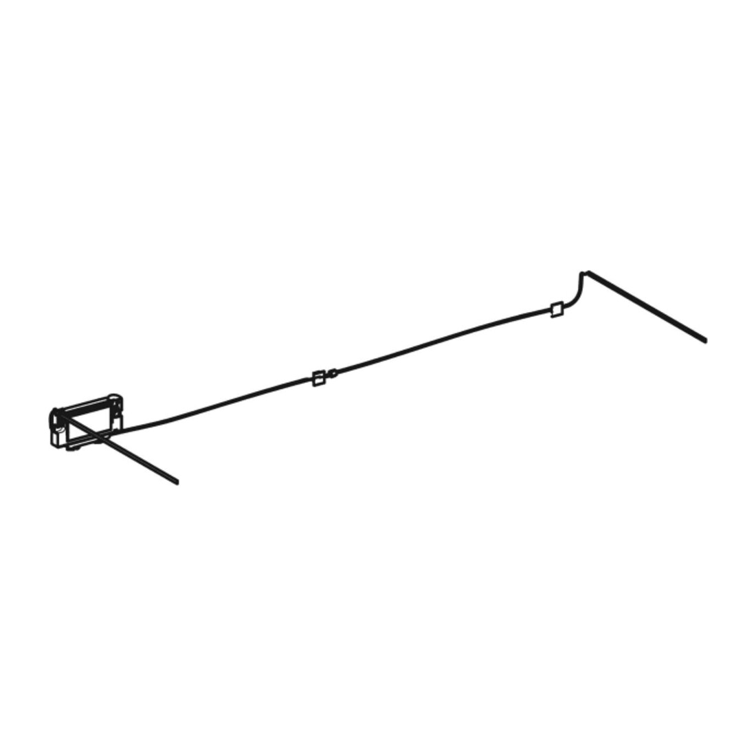 Geberit Lichtleiste 40cm lg, rechts und links, für Schublade
