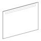 Geberit Lichtspiegel Option Basic Beleuchtung oben, 100x70cm