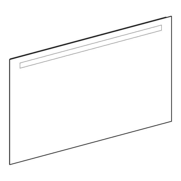 Geberit Lichtspiegel Option Basic Beleuchtung oben, 120x70cm