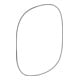 Geberit Lichtspiegel Option Oval 80x60cm, indirekte Beleuchtung