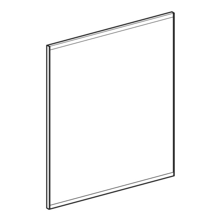 Geberit Lichtspiegel Option Plus 60x70cm, s m/Al el, dir./ind. Beleucht.