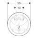 Geberit Lichtspiegel Option Round d= 50cm, direkte-/indirekte Beleuchtung